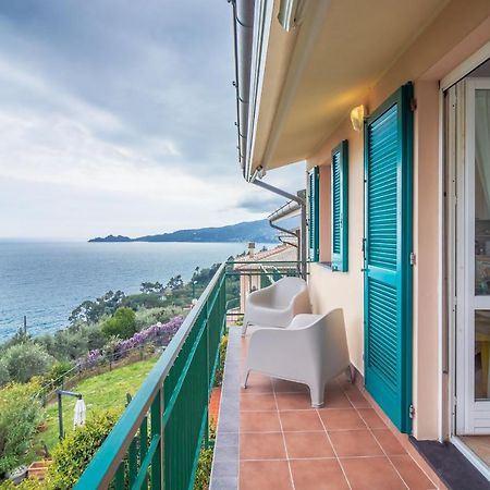 Casa Camilla Relax Con Una Vista Da Sogno Zoagli Exterior foto