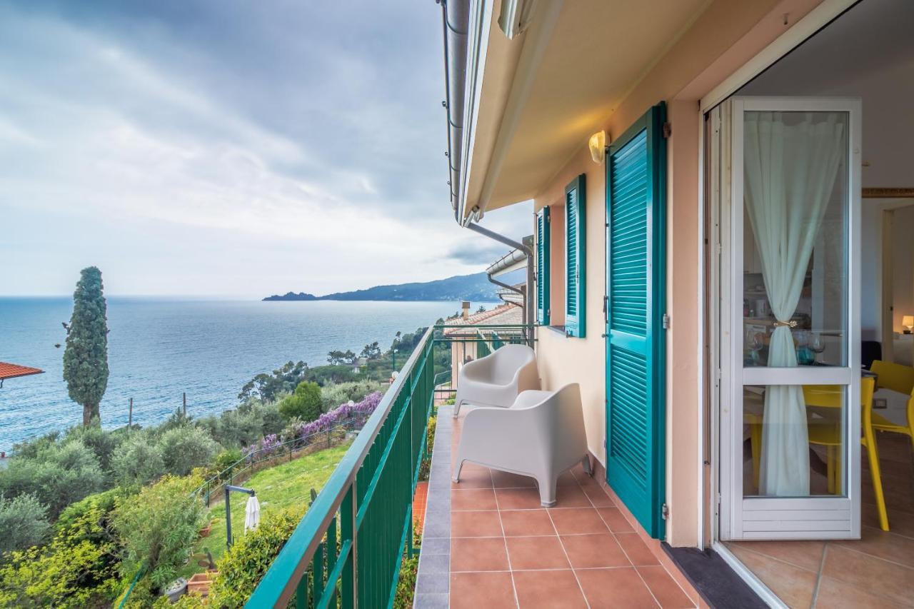 Casa Camilla Relax Con Una Vista Da Sogno Zoagli Exterior foto